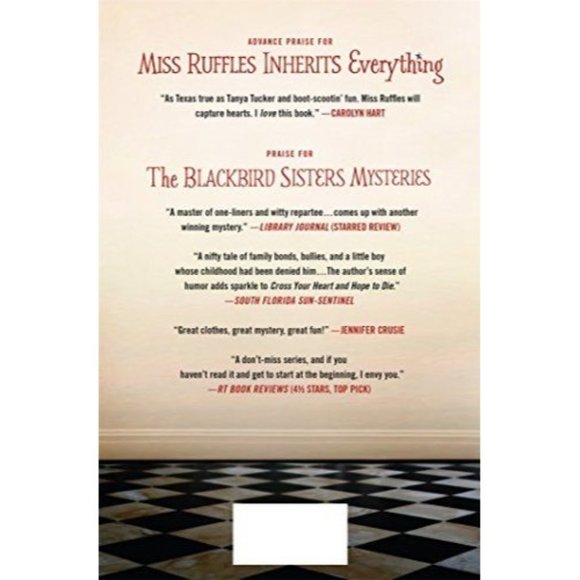 Miss Ruffles Inherits Everything A Mystery by Nancy Martin 1st Edition 2015 HBDJ - Picture 6 of 7